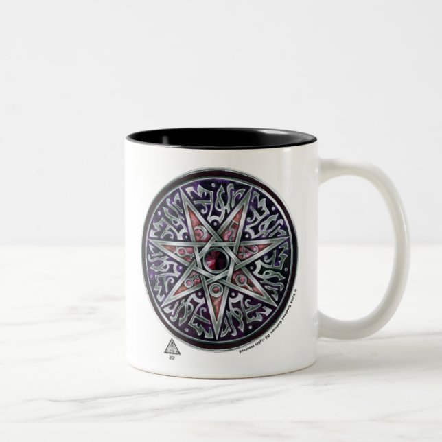 Caneca De Café Em Dois Tons Estrela de Fey Mug (Direita)