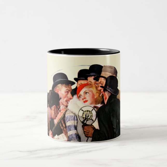 Caneca De Café Em Dois Tons Estrela de Hollywood (Centro)