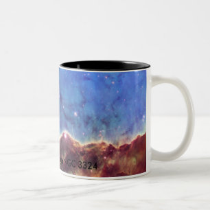 Caneca De Café Em Dois Tons Estrela-Formando a região NGC 3324