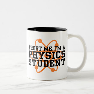 Caneca De Café Em Dois Tons Estudante de Física