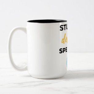 Caneca De Café Em Dois Tons Estudante Especialista em Entrega Bl