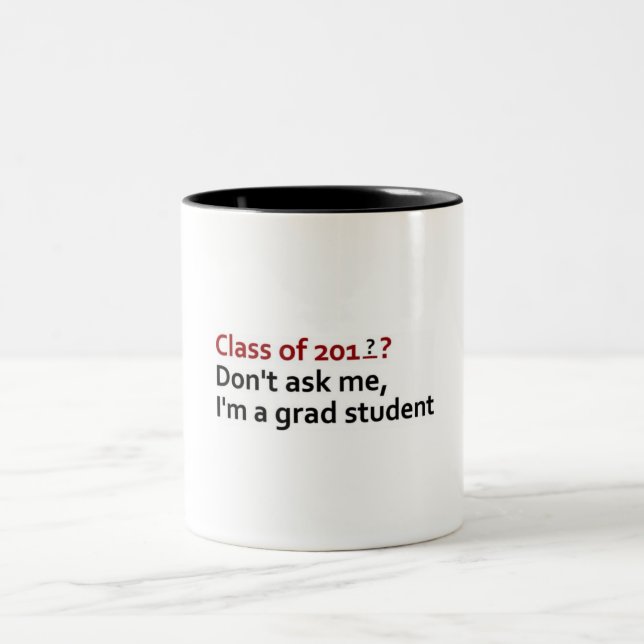 Caneca De Café Em Dois Tons estudante licenciado (Centro)