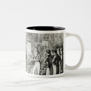 Caneca De Café Em Dois Tons Estudantes do Ecole Polytechnique