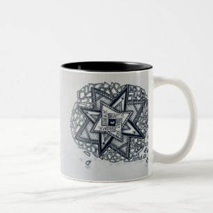 Caneca De Café Em Dois Tons Estúdio 40: O Ódio Não Tem Casa Aqui Mug