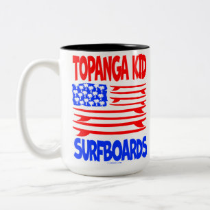 Caneca De Café Em Dois Tons Estúdios de Desenho Animado Creekrat Topanga Kid P