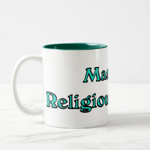 Caneca De Café Em Dois Tons Estudos religiosos