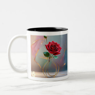 Caneca De Café Em Dois Tons "Eterno Delight"