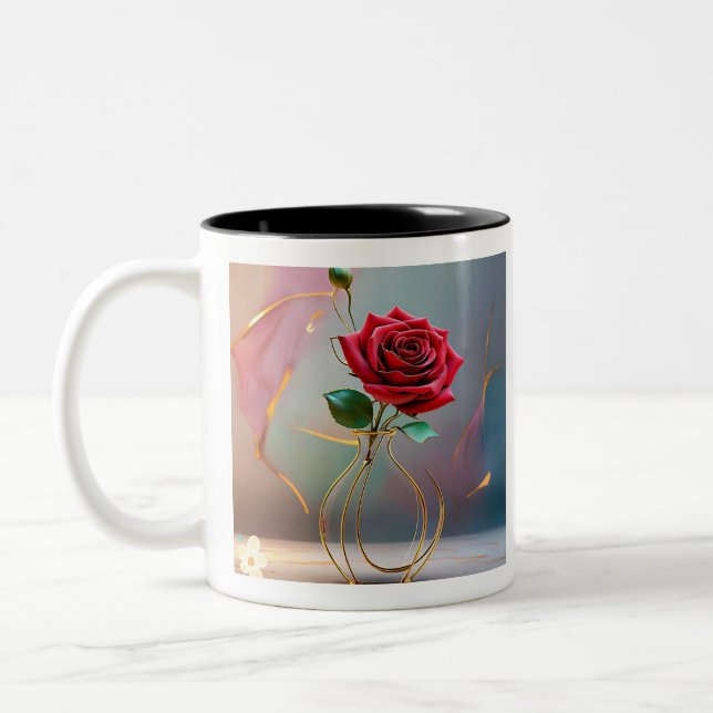 Caneca De Café Em Dois Tons "Eterno Delight" (Esquerda)