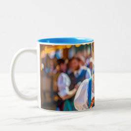 CANECA DE CAFÉ EM DOIS TONS EU AMO BAVIERA