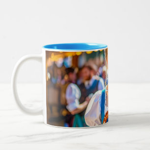 CANECA DE CAFÉ EM DOIS TONS EU AMO BAVIERA