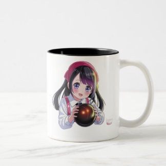 Caneca De Café Em Dois Tons Eu amo jogar
