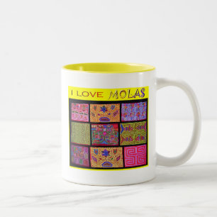 Caneca De Café Em Dois Tons Eu amo Molas: Edredão