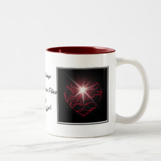 Caneca De Café Em Dois Tons Eu amo NKOTB