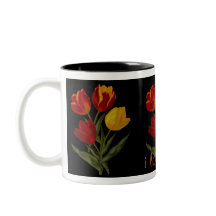 eu amo tulip mug