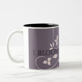 Caneca De Café Em Dois Tons Eu Bloom Enfim