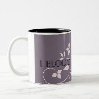 Caneca De Café Em Dois Tons Eu Bloom Enfim