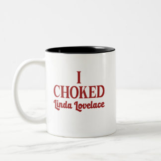 Caneca De Café Em Dois Tons Eu Chocei Linda Lovelace