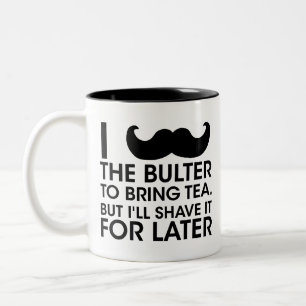 Caneca De Café Em Dois Tons Eu Devo Você uma Pergunta, Presente de Humor Bigod