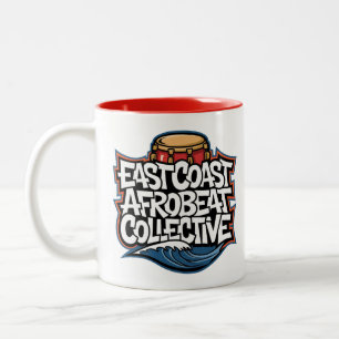 Caneca De Café Em Dois Tons Eu Estava Lá! East Coast Afrobeat Vibe, 7 de dezem