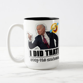 Caneca De Café Em Dois Tons Eu Fiz Essa Mug