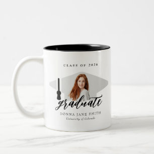 Caneca De Café Em Dois Tons Eu fiz! Formando de Fotografias Personalizadas do 