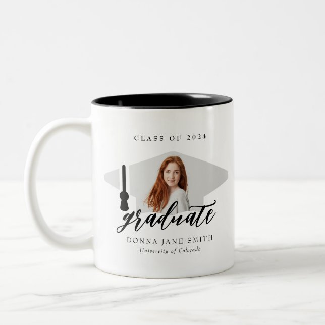 Caneca De Café Em Dois Tons Eu fiz! Formando de Fotografias Personalizadas do  (Esquerda)