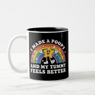 Caneca De Café Em Dois Tons Eu Fiz Uma Trocadilho de Férias Inapropriada e Div