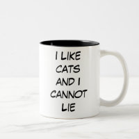 Eu Gosto De Gatos E Não Posso Mentir Mug