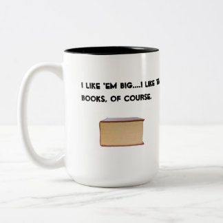 Caneca De Café Em Dois Tons Eu Gosto Deles.