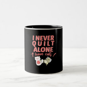 Caneca De Café Em Dois Tons Eu Nunca Me Inclino Sozinho Eu Tenho Cats Pet Owne