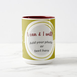 Caneca De Café Em Dois Tons Eu Posso E Vou Fotografar Mug