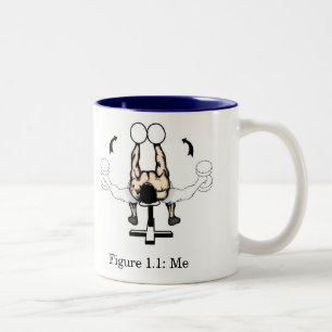 Caneca De Café Em Dois Tons Eu preferencialmente estaria fazendo a caixa vôo