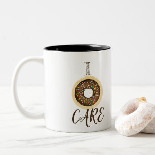 Caneca De Café Em Dois Tons Eu ROSQUINHA CARE Castanho Chocolate Castanho Spri