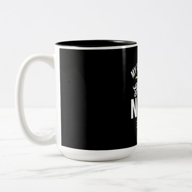 Caneca De Café Em Dois Tons Eu Sou A Maior Onça De Todos (Esquerda)