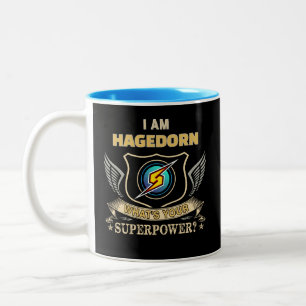 CANECA DE CAFÉ EM DOIS TONS EU SOU EDIT O QUE É SEU SUPERPODER