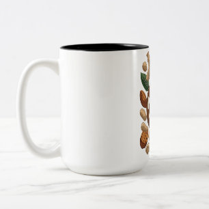 Caneca De Café Em Dois Tons Eu sou Loucos sobre você - Design Engraçado