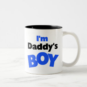 Caneca De Café Em Dois Tons Eu sou o menino do pai