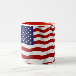 Caneca De Café Em Dois Tons Eu Tanto Amo-EUA_