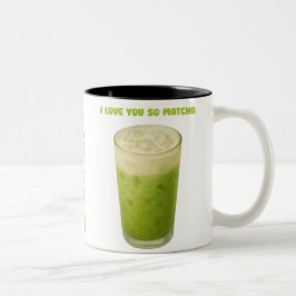 CANECA DE CAFÉ EM DOIS TONS EU TE AMO TÃO CORPO, MATCHA GREEN TEA AMOR