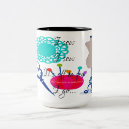 CANECA DE CAFÉ EM DOIS TONS EU VEJO... EU VI... ESTÁ FORA PARA VER QUE EU VOU.