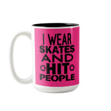 Eu visto skates e pessoas da batida, rolo Derby