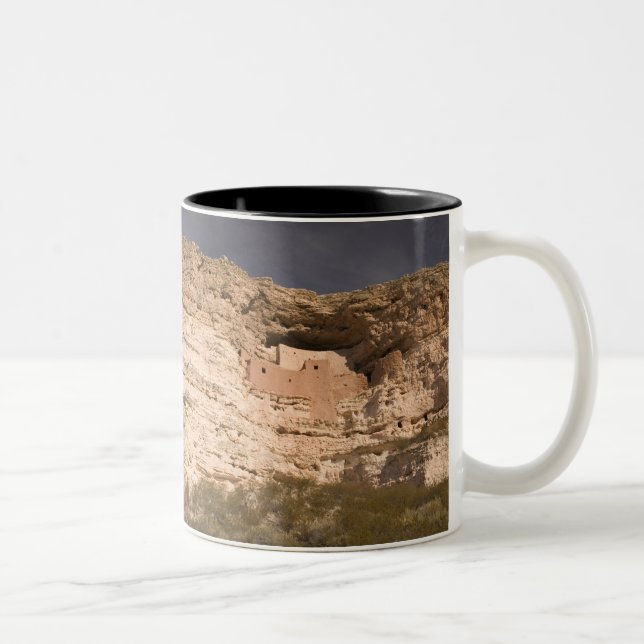 Caneca De Café Em Dois Tons EUA, Arizona, Camp Verde: Castelo Montezuma (Direita)