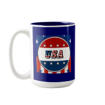 EUA - Bandeira Americana e Estrelas no Círculo #2