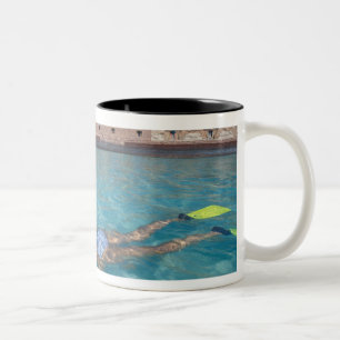 Caneca De Café Em Dois Tons EUA, FL, Florida Keys, Fort Jefferson, 1846,