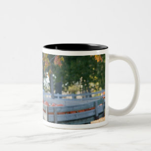 Caneca De Café Em Dois Tons EUA, IOWA, Condado de Madison, Winterset: Howell's