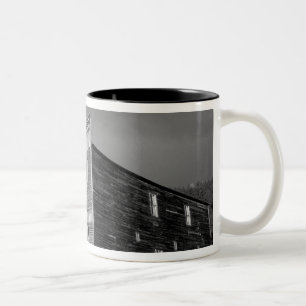 Caneca De Café Em Dois Tons EUA, Montana, reunião da Elkhorn Fraternity Hall