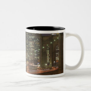 Caneca De Café Em Dois Tons EUA, Nova York, Nova Iorque, Manhattan:11