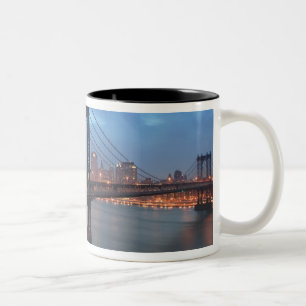 Caneca De Café Em Dois Tons EUA, Nova York, Nova Iorque, Manhattan:26
