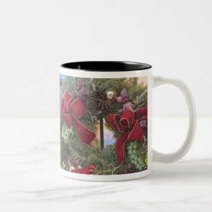 Caneca De Café Em Dois Tons EUA, Novo México, Santa Fe: Canyon Road Gallery 3