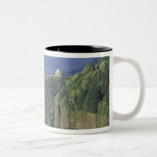 Caneca De Café Em Dois Tons EUA, Oregon, Columbia River Gorge NSA. Exibição 